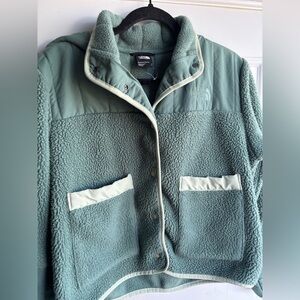 The North Face Beige Sherpa Jacket